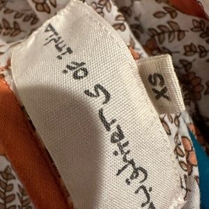 daughters of India flowy print dress worn once